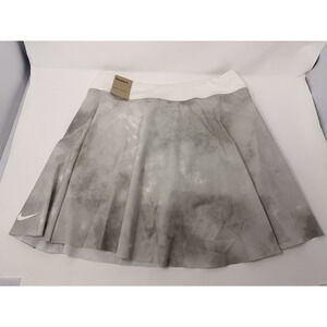 Nike Court Dri-Fit Pleated Tennis Golf Pickleball Skirt Skort Lavender Gray L